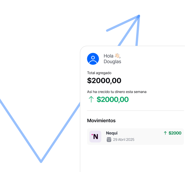 Captura de saldo $2000 y movimientos recientes